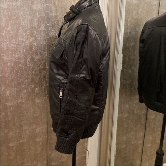 Dolce & Gabbana Men's Black Leather detailed Jacket, S - Picture 8 of 14